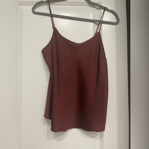 Express Deep Red Women's Camisole Top